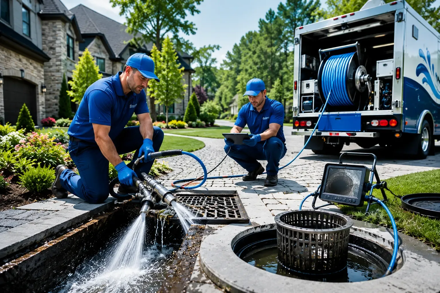 Local outdoor drain cleaning professionals in Chattanooga, OK